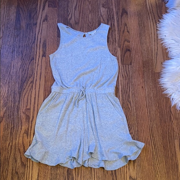 Girls grey romper - Picture 1 of 3